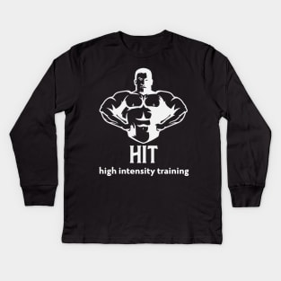 High Intensity Training - HIT Kids Long Sleeve T-Shirt